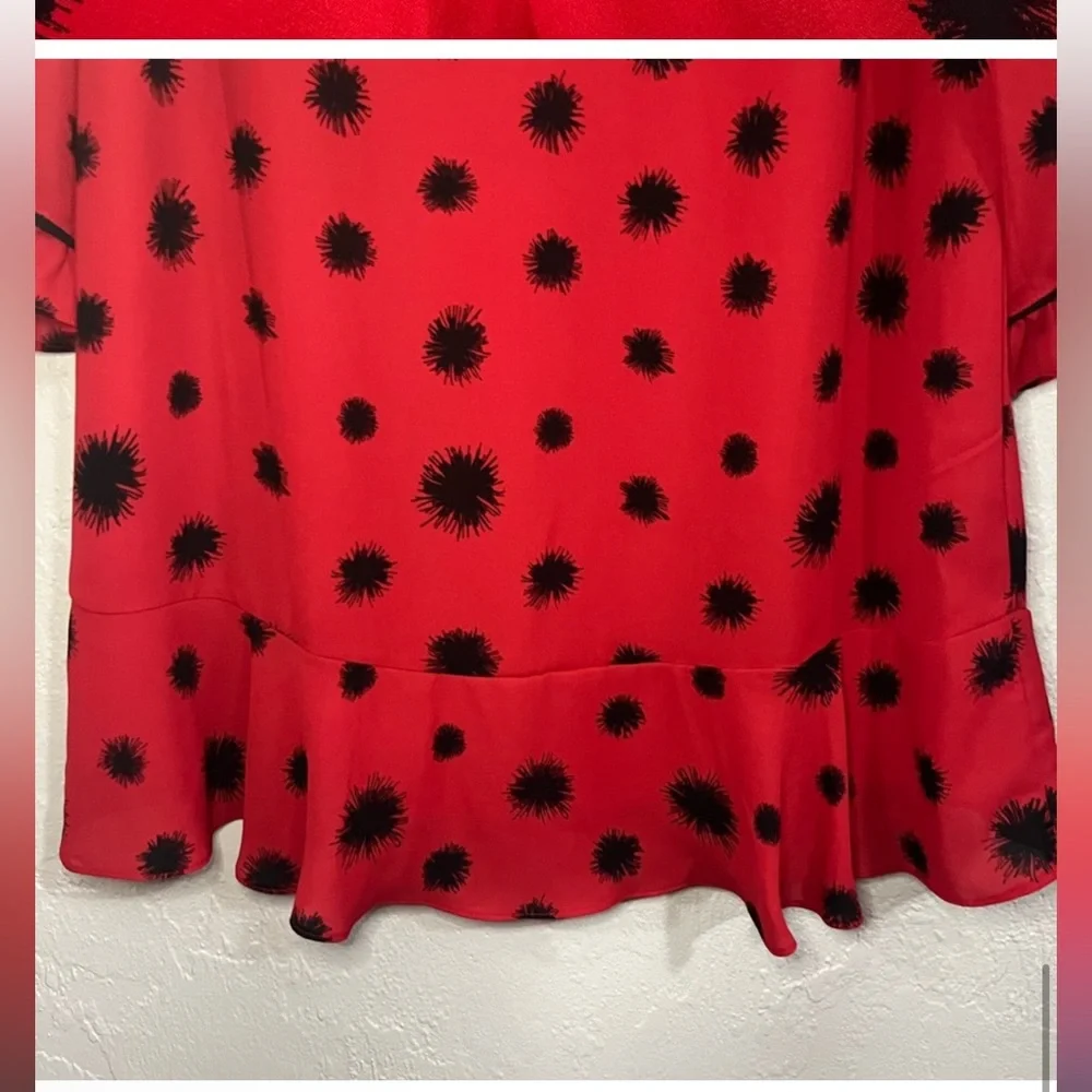 🔘Who What Wear “dandelion dots” shift dress - Picture 6 of 6